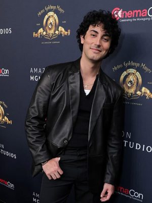 I Play Rocky 2026 Anthony Ippolito Black Leather Blazer