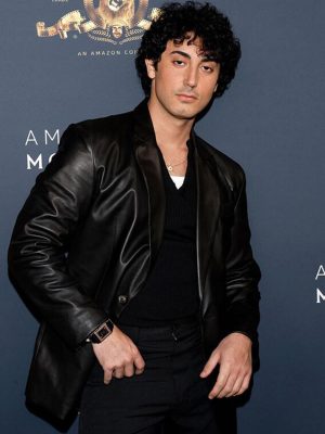 I Play Rocky 2026 Anthony Ippolito Black Leather Blazer