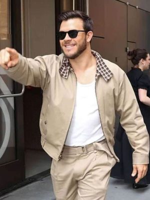 Jimmy Tatro NYC 2026 Beige Cotton Jacket
