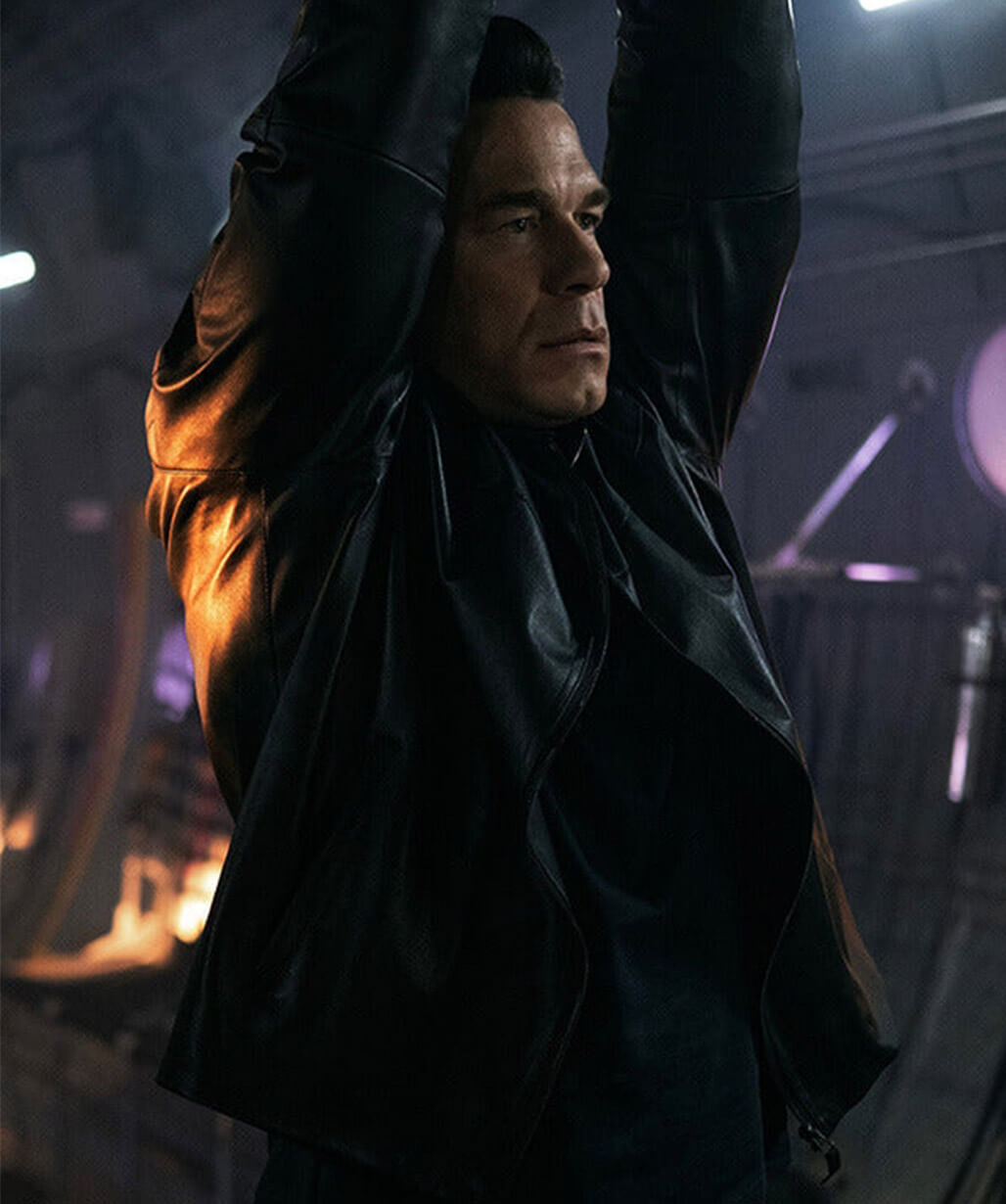 John Cena Matchbox The Movie 2026 Leather Jacket