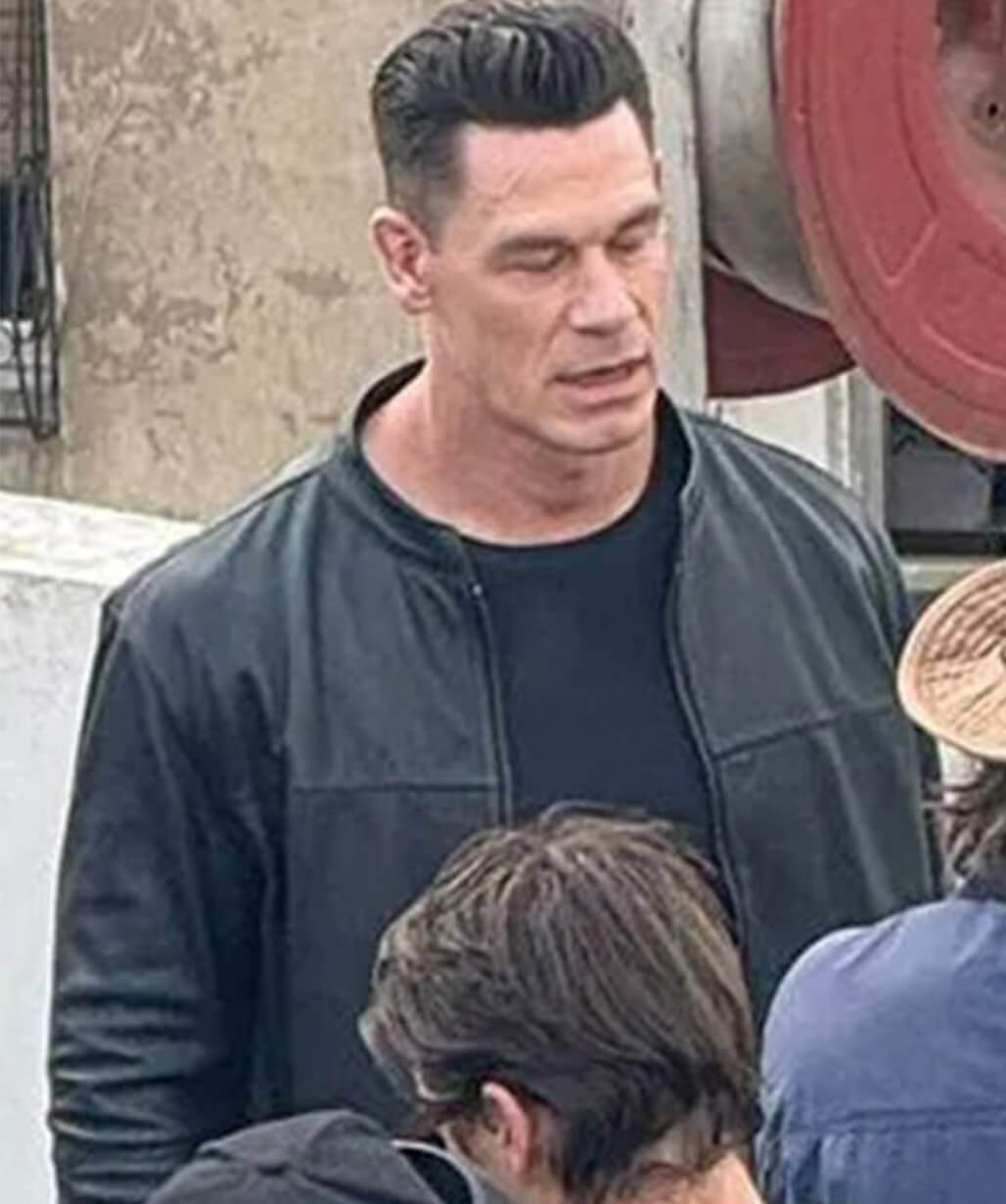 John Cena Matchbox The Movie 2026 Leather Jacket