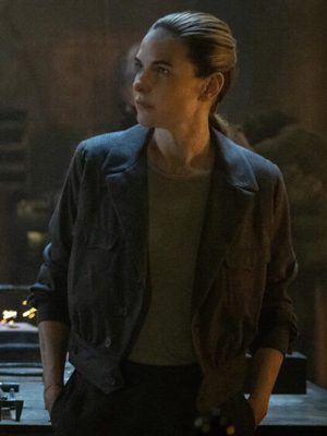 Juliette Nichols Silo S03 Grey Cotton Jacket
