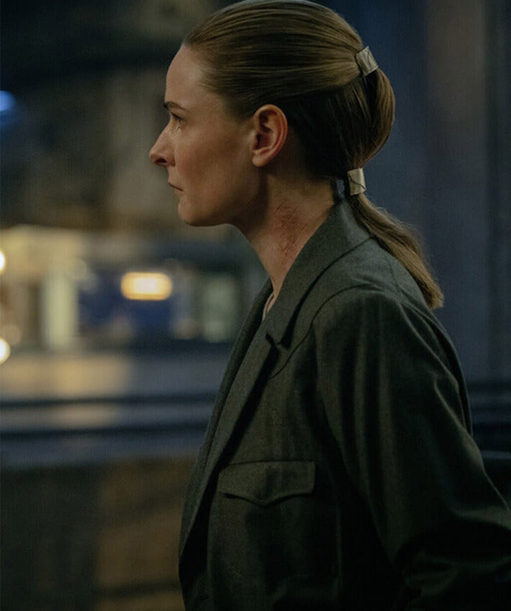 Juliette Nichols Silo S03 Grey Cotton Jacket