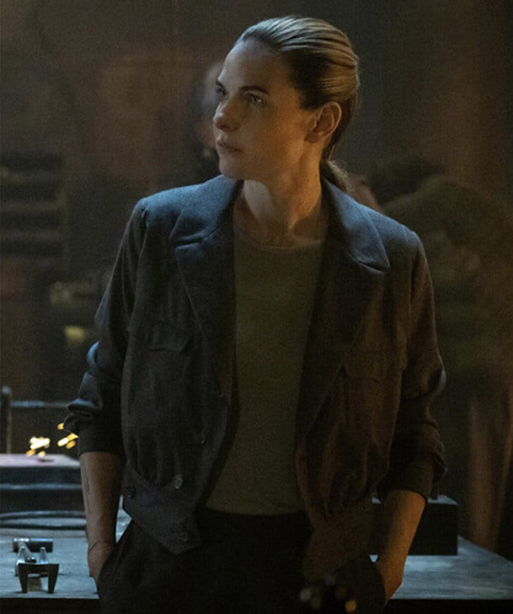 Juliette Nichols Silo S03 Grey Cotton Jacket