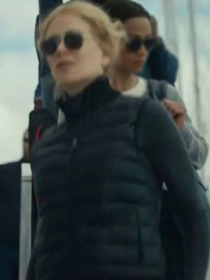 Kaitlyn Meade Special Ops Lioness Black Puffer Vest