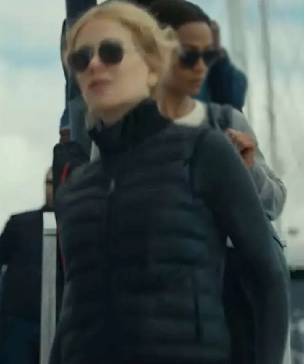 Kaitlyn Meade Special Ops Lioness Black Puffer Vest