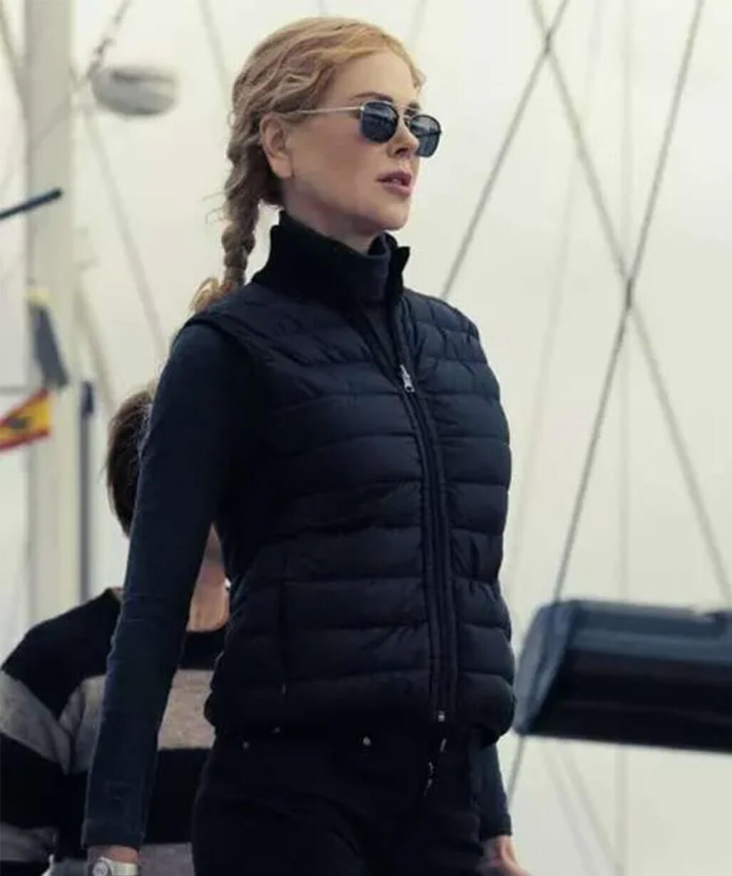 Kaitlyn Meade Special Ops Lioness Black Puffer Vest