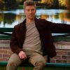 Kyle Cook In the City 2026 Brown Suede Jacket
