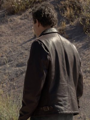 Lanterns 2026 Kyle Chandler Brown Leather Jacket