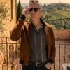Lucky S01 Timothy Olyphant Brown Suede Jacket