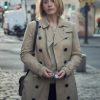 Ludivine Sagnier Lupin S02 Claire Beige Coat