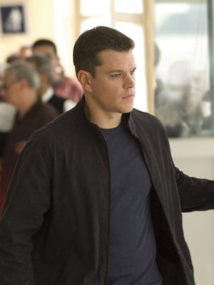 Matt Damon The Bourne Ultimatum 2007 Black Cotton Jacket
