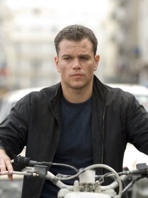 Matt Damon The Bourne Ultimatum 2007 Black Cotton Jacket