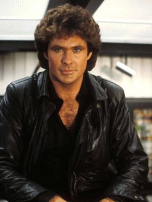 Michael Knight Knight Rider 1982 Leather Jacket