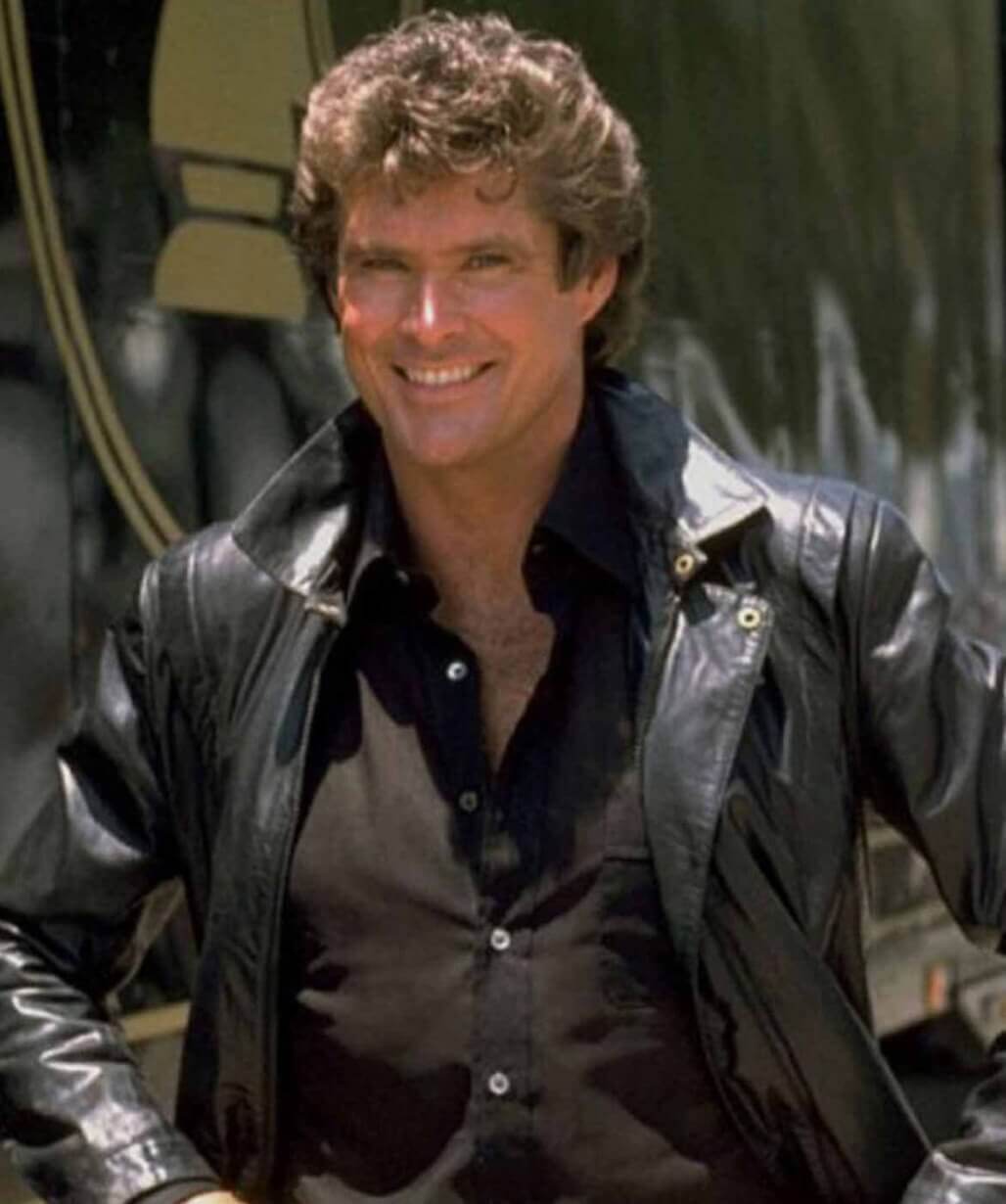Michael Knight Knight Rider 1982 Leather Jacket