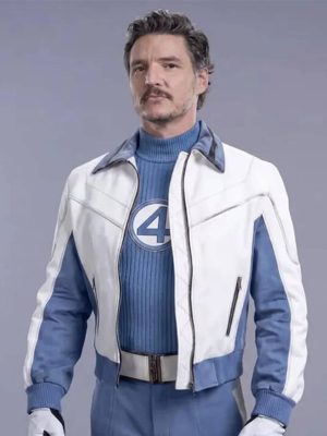 Mister Fantastic Avengers: Doomsday 2026 White Costume Jacket