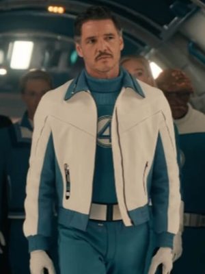 Mister Fantastic Avengers: Doomsday 2026 White Costume Jacket