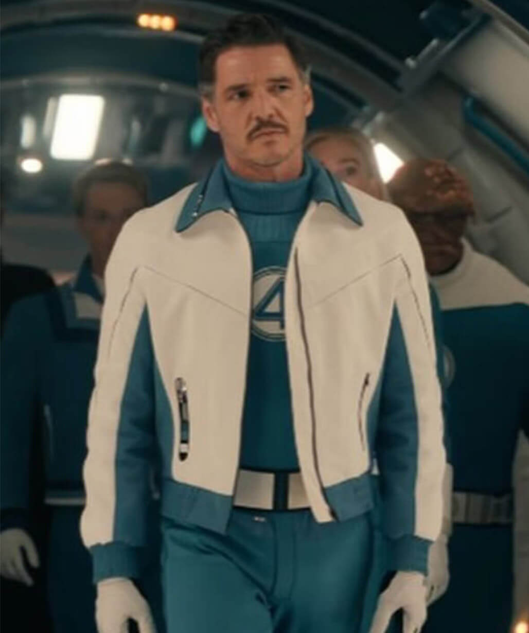 Mister Fantastic Avengers: Doomsday 2026 White Costume Jacket