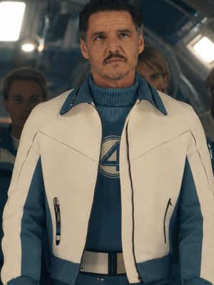 Mister Fantastic Avengers: Doomsday 2026 White Costume Jacket