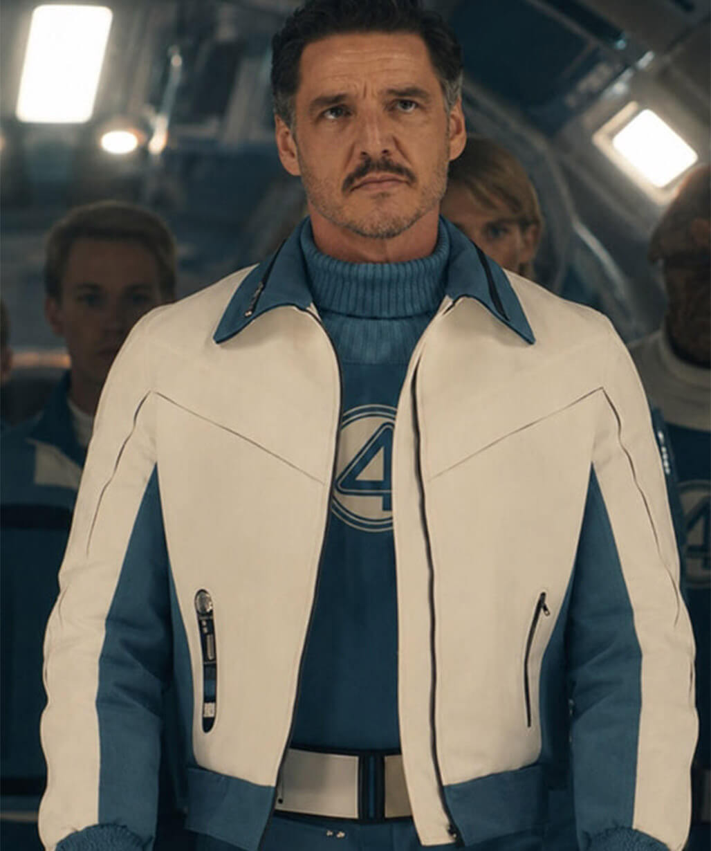 Mister Fantastic Avengers: Doomsday 2026 White Costume Jacket