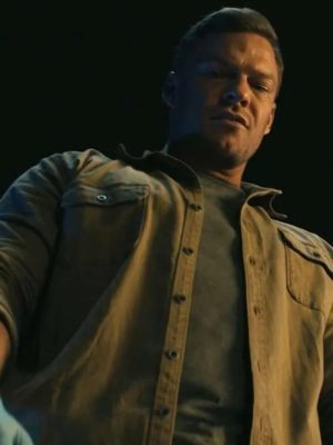Reacher S02 Jack Reacher Brown Cotton Jacket