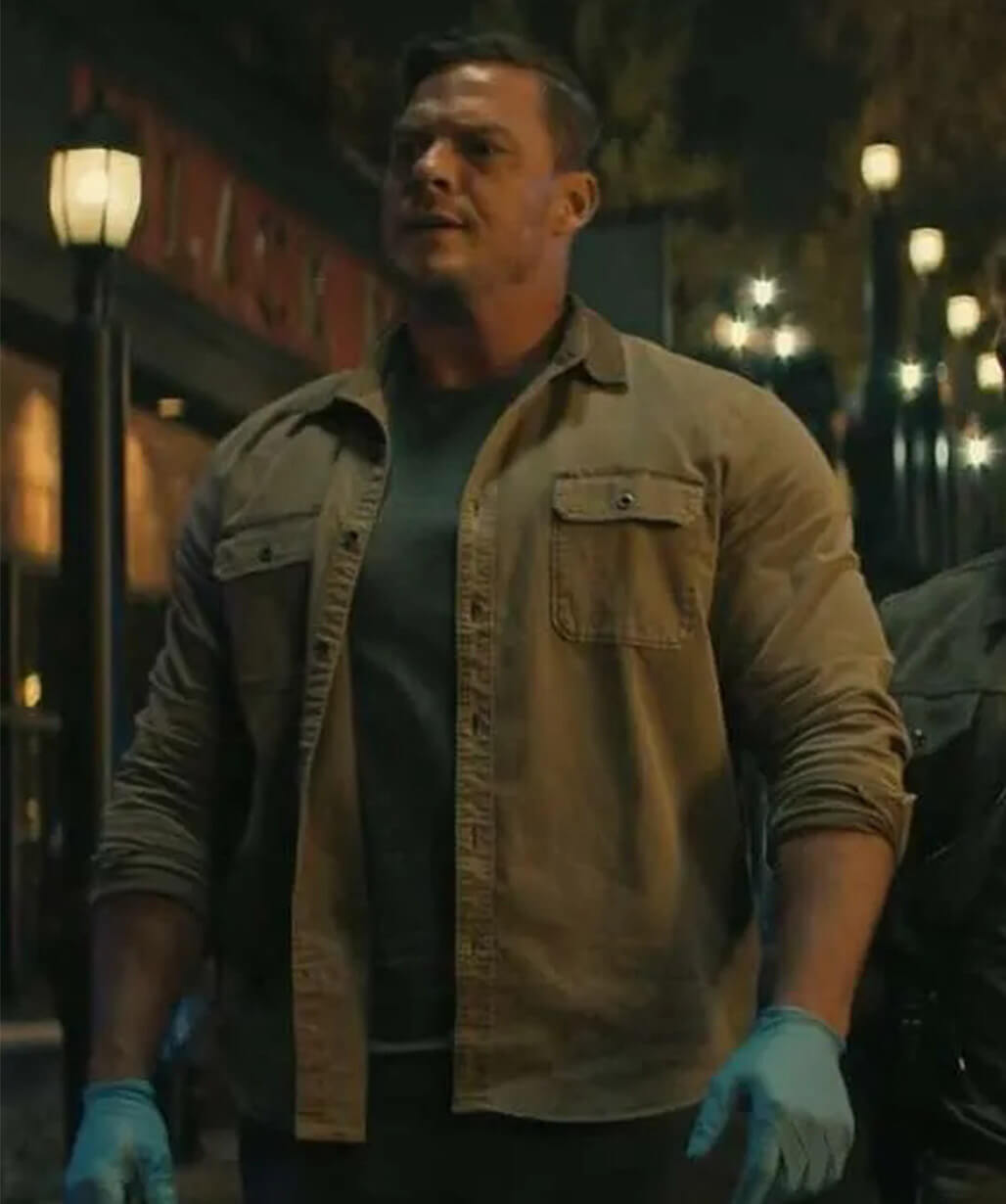 Reacher S02 Jack Reacher Brown Cotton Jacket