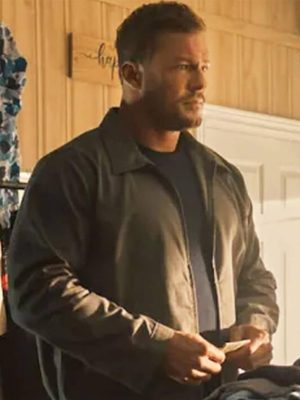 Reacher S02 Jack Reacher Grey Cotton Jacket