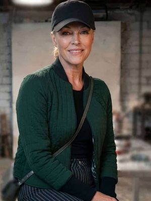 Ride or Die 2026 Hannah Waddingham Green Bomber Jacket
