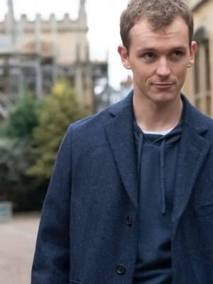 Robert Spearing Industry S02 Blue Wool Coat