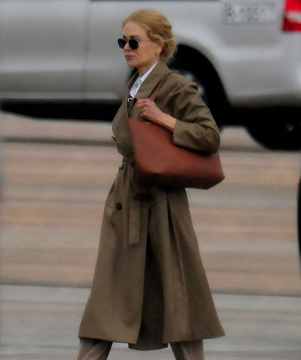 Special Ops Lioness Nicole Kidman Brown Trench Coat