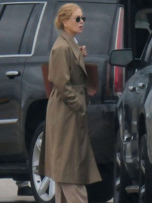 Special Ops Lioness Nicole Kidman Brown Trench Coat