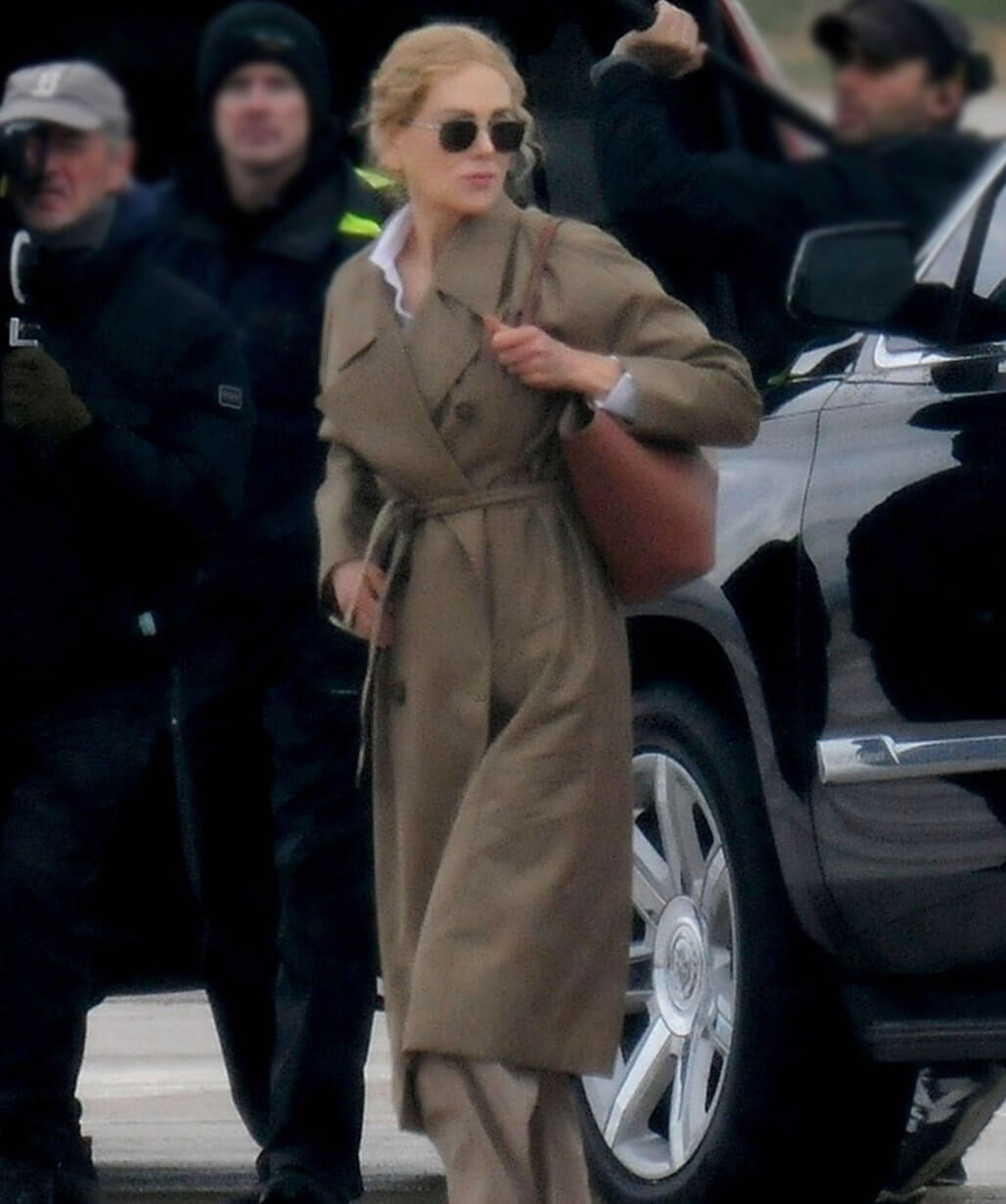 Special Ops Lioness Nicole Kidman Brown Trench Coat