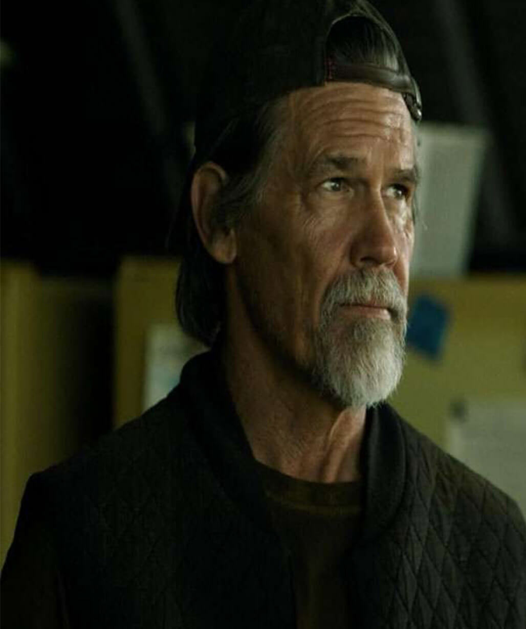 The Dog Stars 2026 Josh Brolin Black Quilted Vest