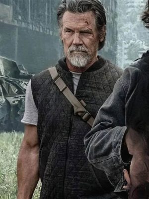 The Dog Stars 2026 Josh Brolin Black Quilted Vest