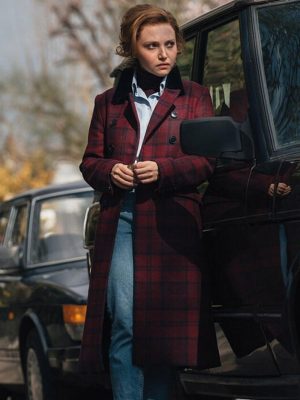 The Lady 2026 Jane Andrews Wool Plaid Coat