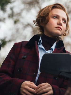 The Lady 2026 Jane Andrews Wool Plaid Coat