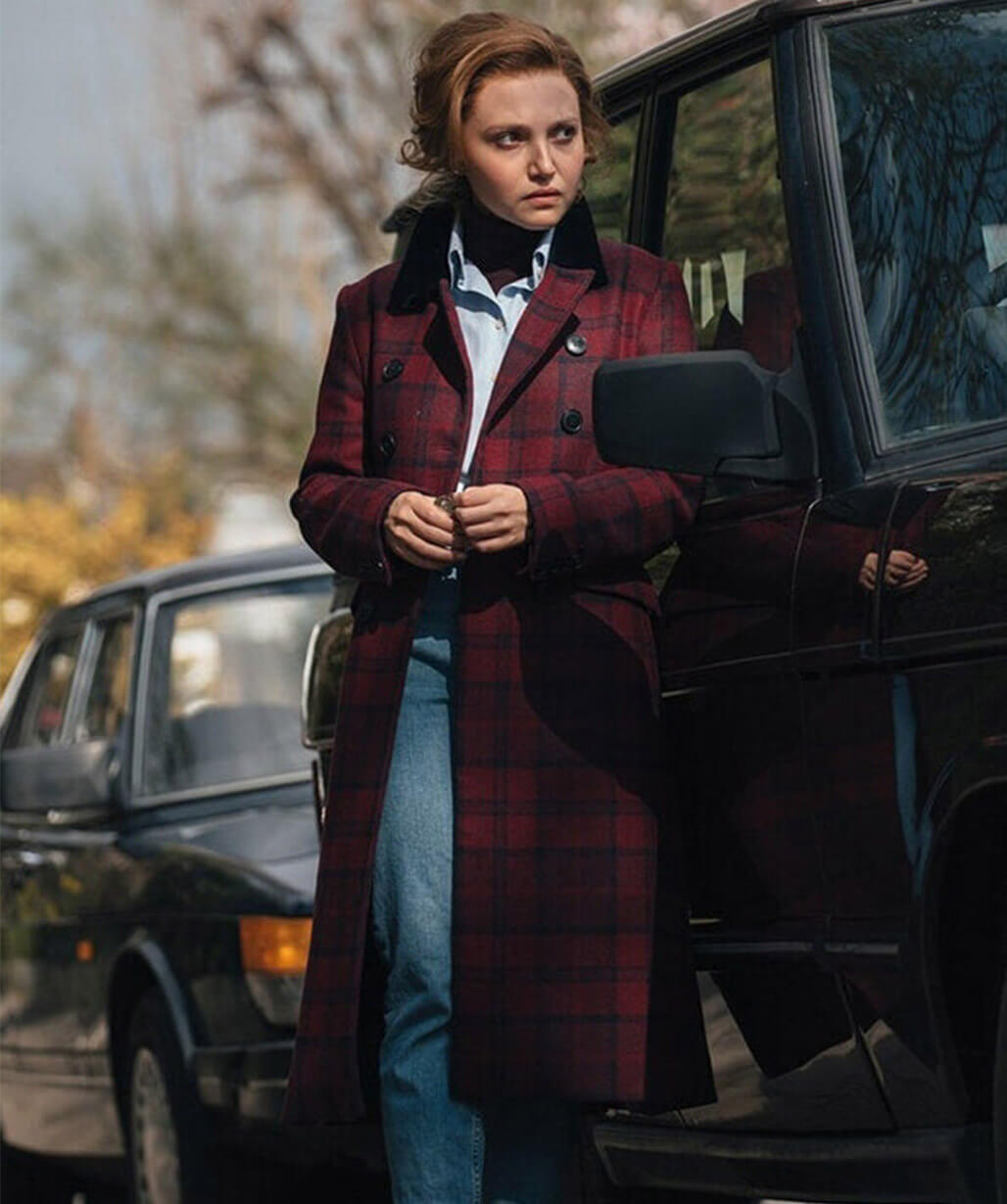 The Lady 2026 Jane Andrews Wool Plaid Coat