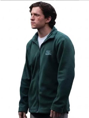 Tom Holland Spider-Man: Brand New Day Green Fleece Jacket