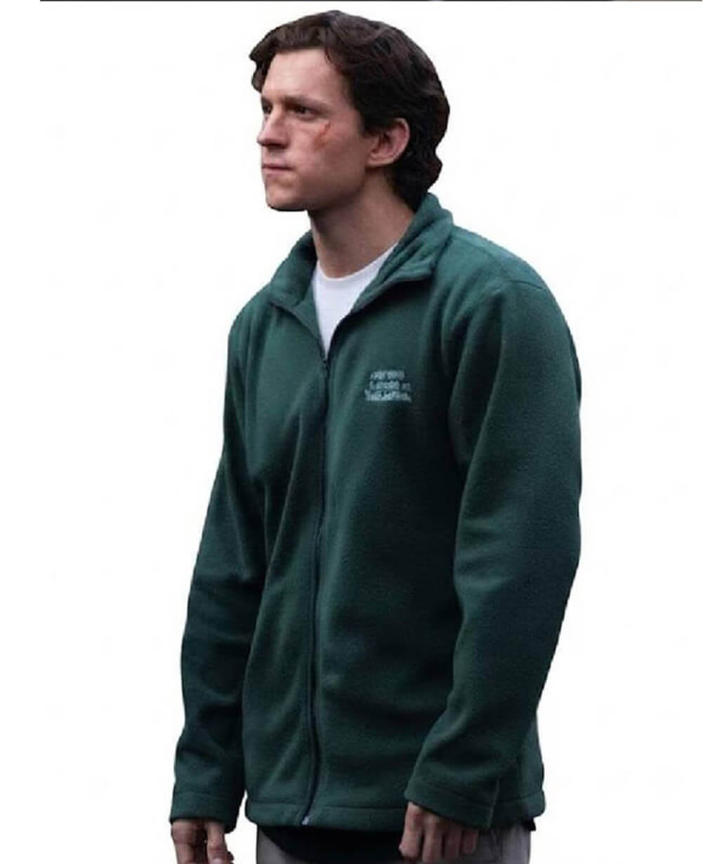 Tom Holland Spider-Man: Brand New Day Green Fleece Jacket
