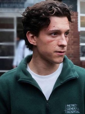 Tom Holland Spider-Man: Brand New Day Green Fleece Jacket