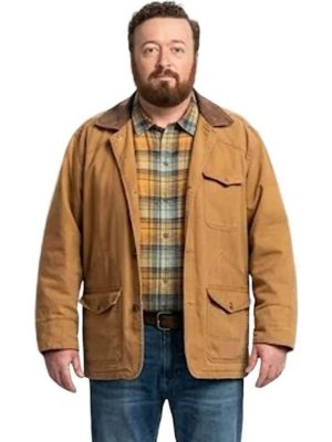 Widows Bay 2026 Neil Casey Brown Cotton Jacket