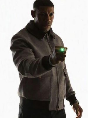 Aaron Pierre Lanterns 2026 Grey Wool Jacket