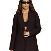 Adria Arjona MFW 2026 Brown Blazer