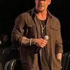 Alan Ritchson Runner 2026 Brown Cotton Jacket