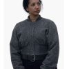 Alexandria Riley Silo S03 Grey Wool Jacket