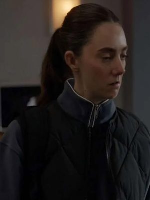 Alice Chilton Ted Lasso S04 Black Quilted Vest