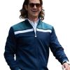 Andrew Garfield Blue Track Jacket