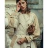 Benedetta Porcaroli The Gentlemen S02 Beige Trench Coat