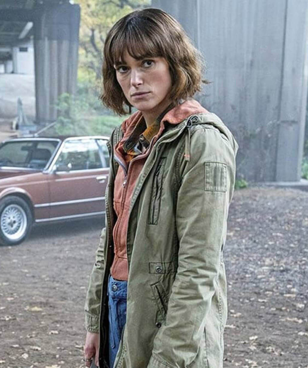 Black Doves S01 Helen Webb Green Cotton Jacket