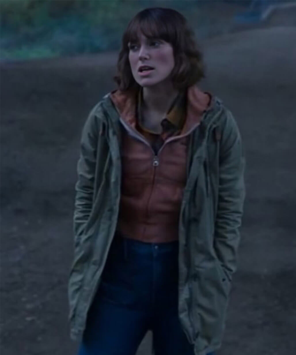 Black Doves S01 Helen Webb Green Cotton Jacket
